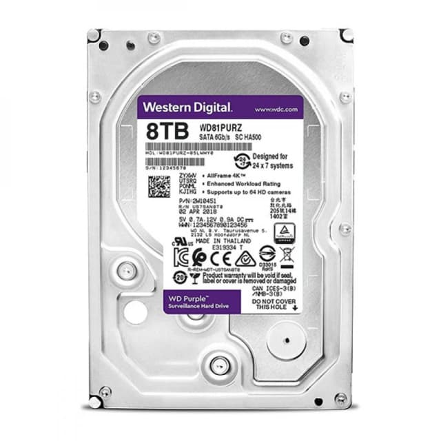 WD PURPLE 8TB