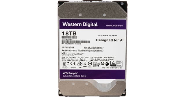 WD PURPLE 18TB
