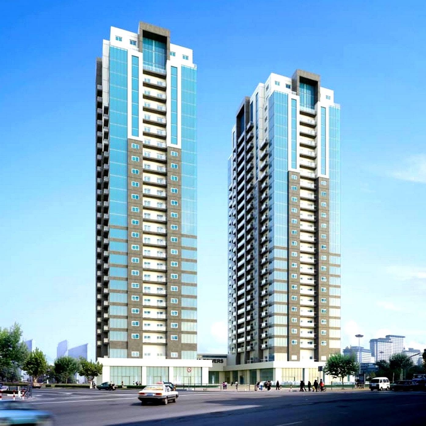 Rona Towers — CCTV,Smart Parking Lot , Cables , Fire Alarm in Erbil , Kirkuk Street 