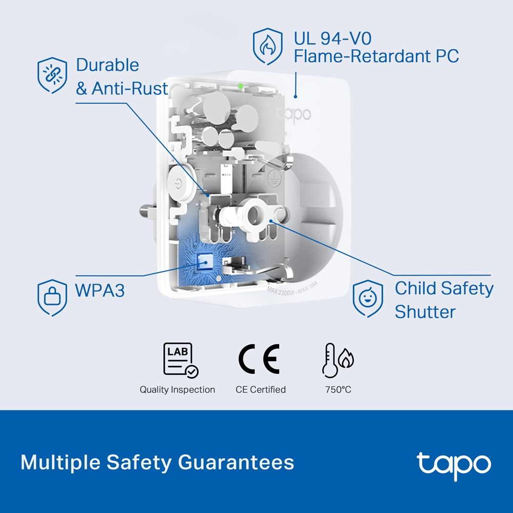 Tapo P100 Mini Smart Wi-Fi Socket — photo 3