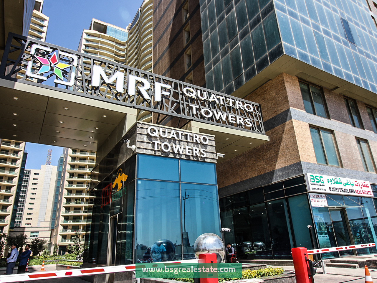MRF Quattro Towers — Smart Parking Lot in Erbil