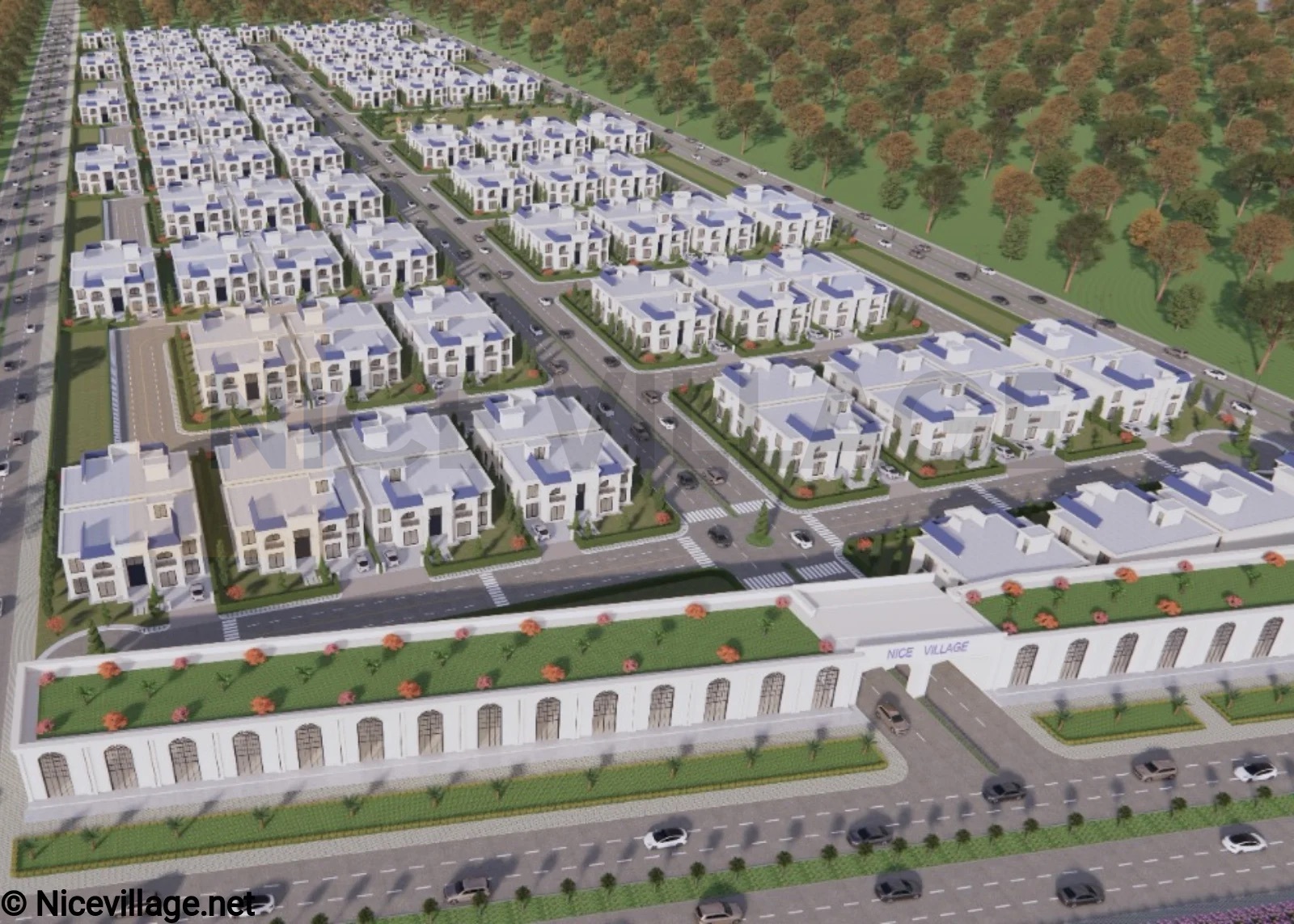 Nice Village — Smart Parking Lot  With Anpr System in Erbil
