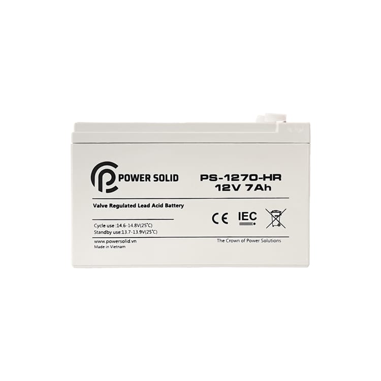 Power Solid AGM Battery 12V 7Ah HR — photo 5