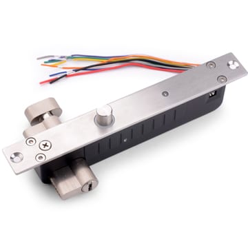 Drop Bolt Lock Key Open Fail Secure with Manual Open Cylinder and LED Indicator — photo 4