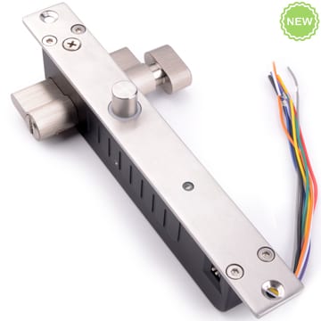Drop Bolt Lock Key Open Fail Secure with Manual Open Cylinder and LED Indicator — photo 5